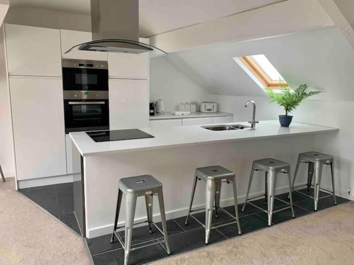 Lovely 2 Bedroom Modern Loft Apartment Sea View Morecambe Zewnętrze zdjęcie